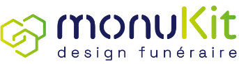 logo monukit design funéraire