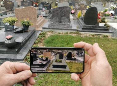 aperçu de la réalité augmentée dans un smartphone